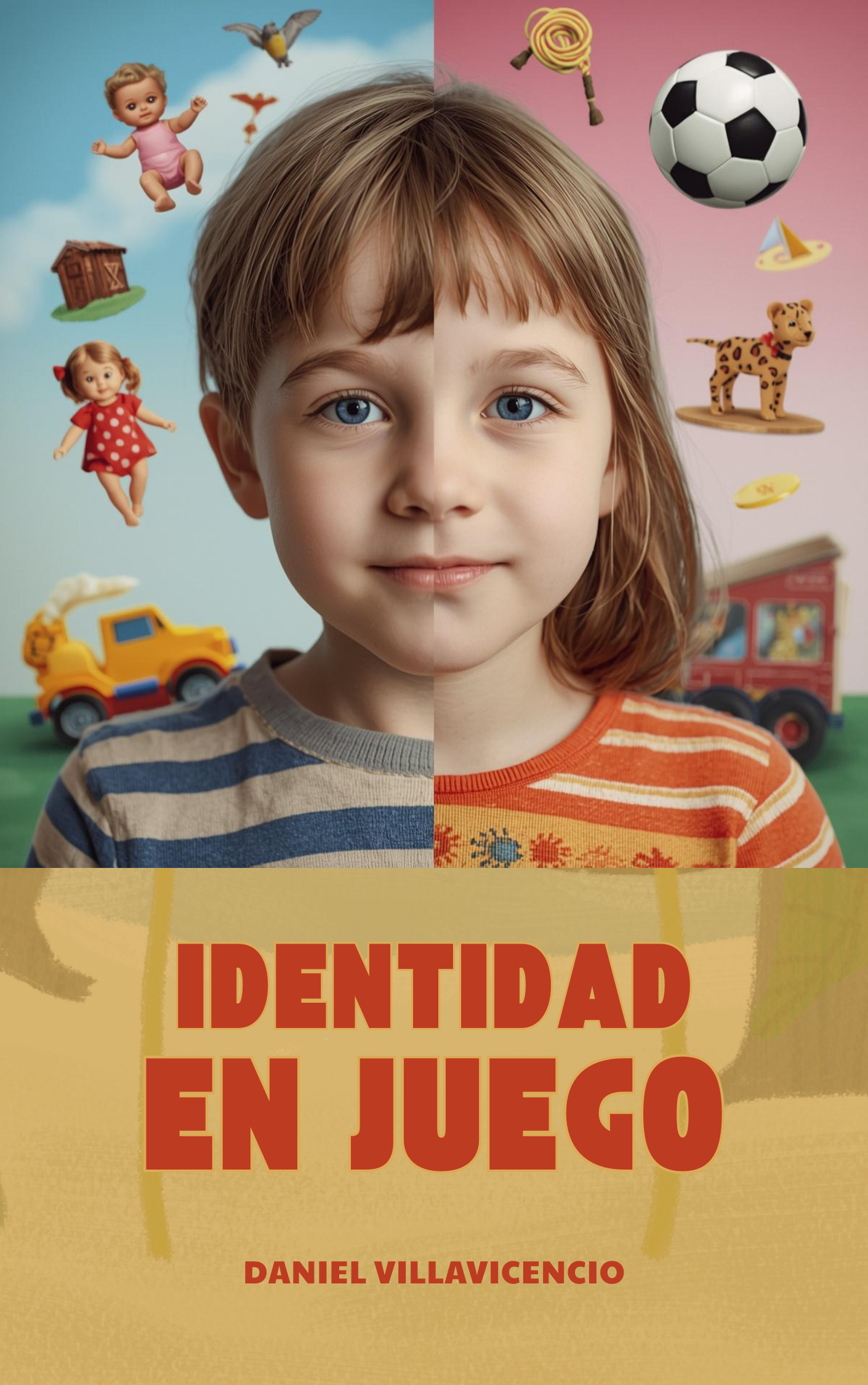 Portada del libro Identidad en Juego, de Daniel Villavicencio